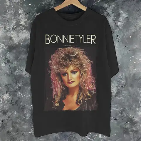 Men Women Graphic Printing rip Bonnie Tyler  1951 2026  Tee T Shirt Pure Cotton  T-shirts Clothing