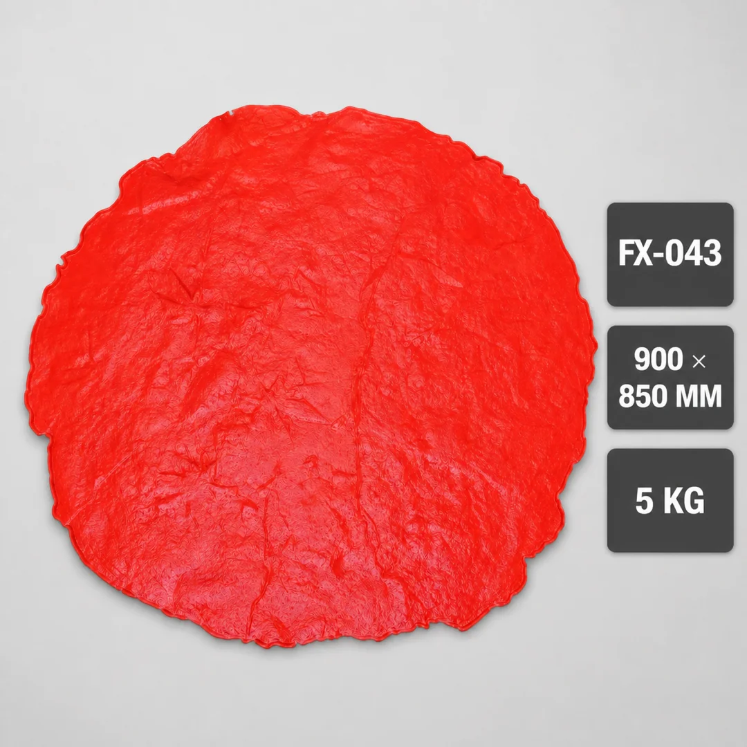 FX-43 Seamless Concrete Texture Mat 900×850mm | Reusable Natural Stone Stamping Skin