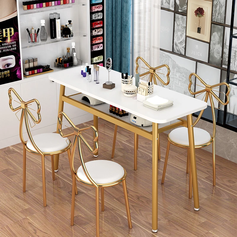 

Simplicity Salon Table Professional Manicure Makeup Nail Designer Tables Nails 2024 Chair Station Mesas De Manicura Furniture