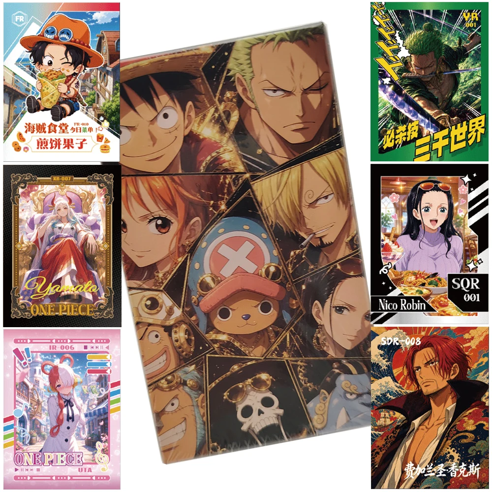 One Piece Classic IP Collection Card Toys Passionate Team Adventure Youth Anime Fans Cherish Exquisite Fashion Character Cards