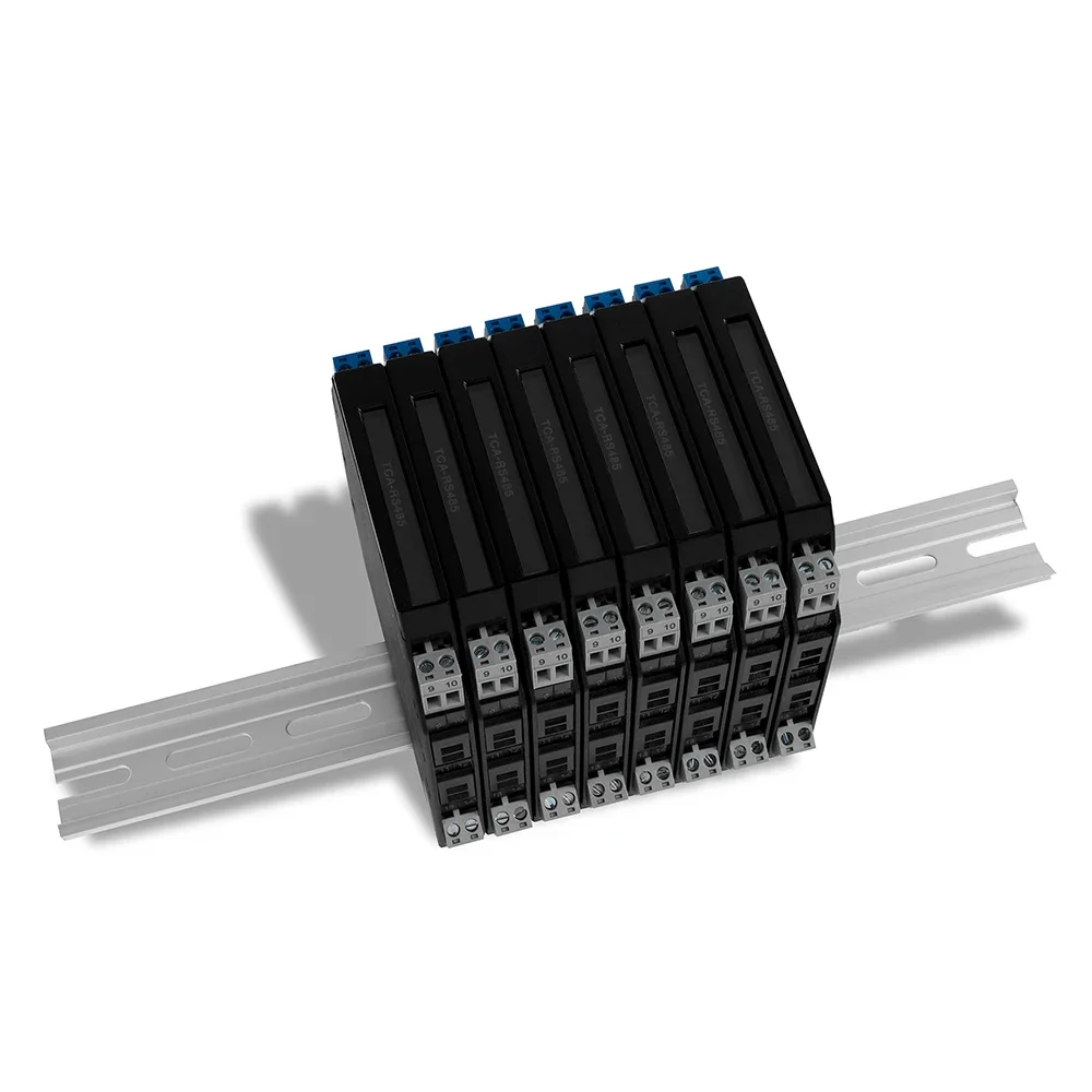 Penghalang Keamanan Komunikasi HART Intrinsically Safe Universal Signal Alarm Setter Isolator 1 Input Komponen Industri