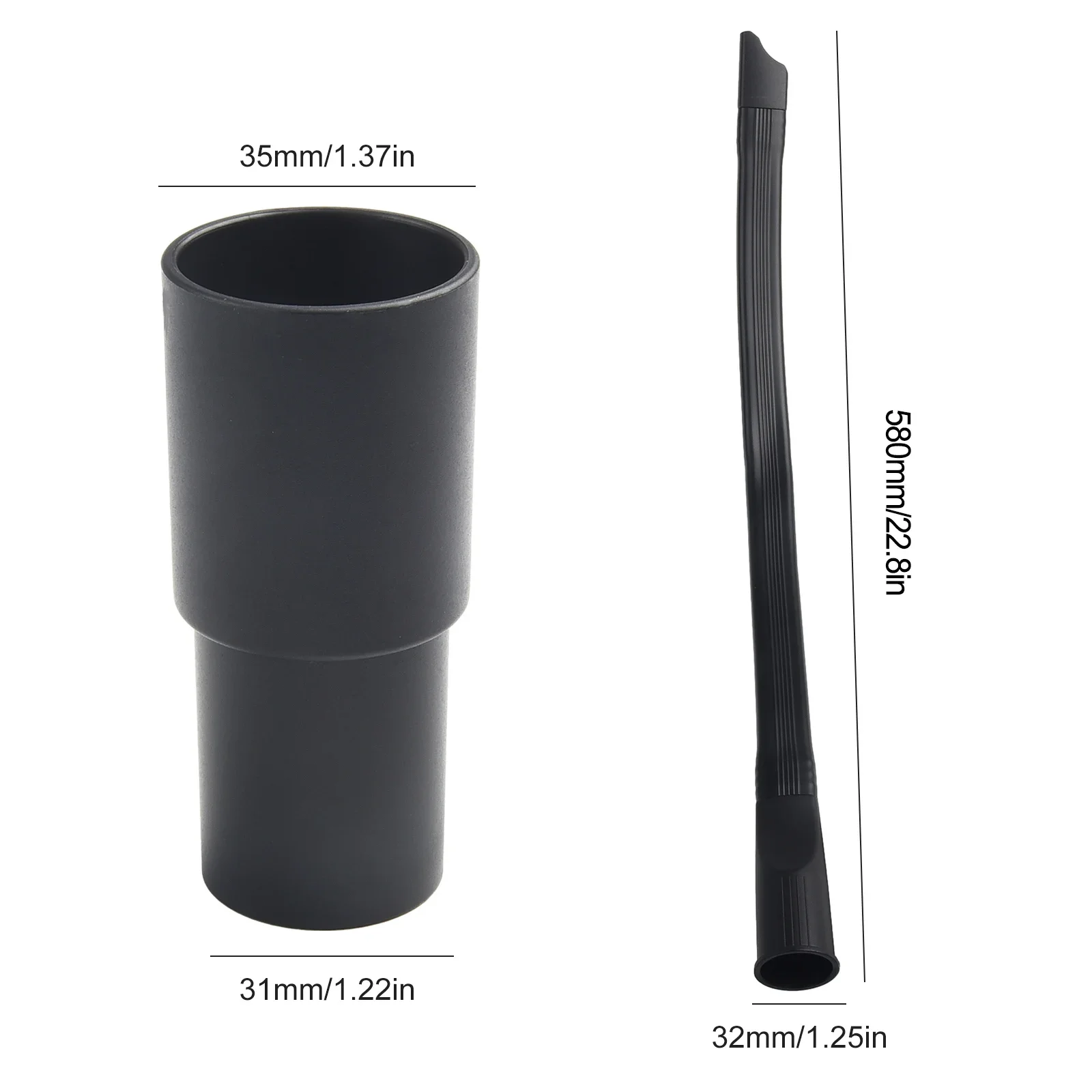 

Long Flat Nozzle 35mm Adapter Hose-Set Cleaner Head Suction Flexible Extra Long Crevice Hose-Tool For Vacuum Cleaner Accessories