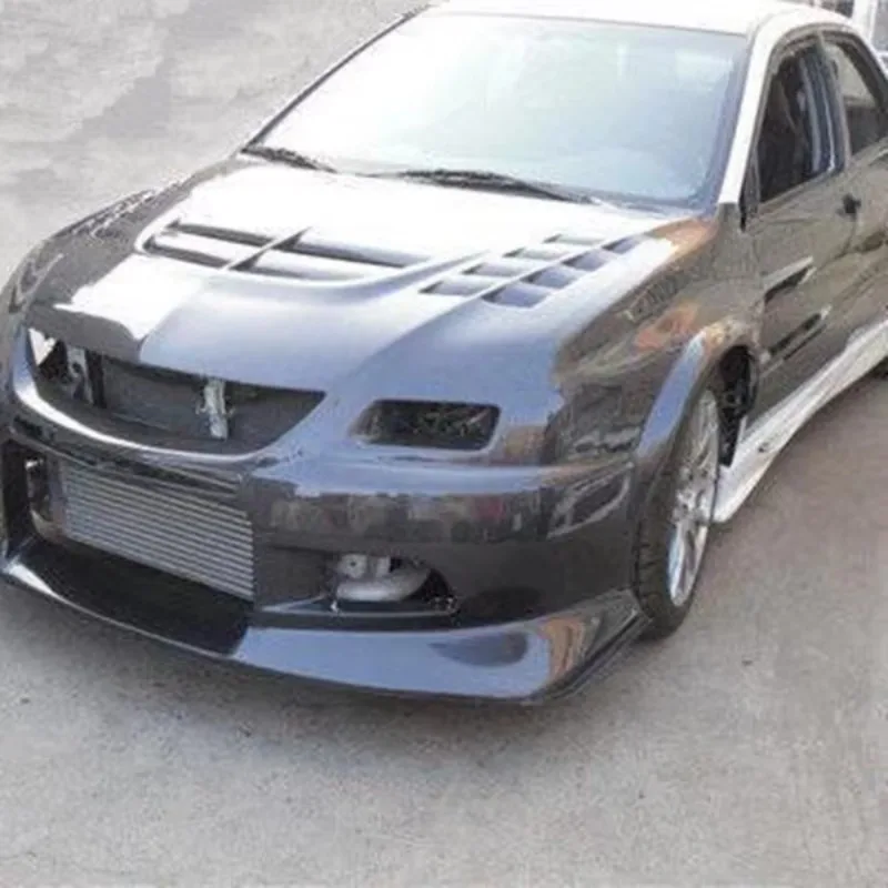 New Carbon Fiber Engine Hood Bonnet for Evolution Evo 7 8 9 CF - view 3