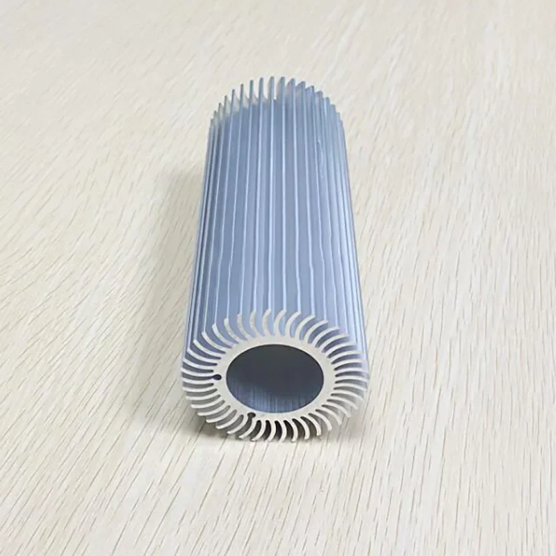 Round LED heat sink 50X26X100mm Aluminum alloy heat sink for LED ceiling lights High-power heat dissipation fittings