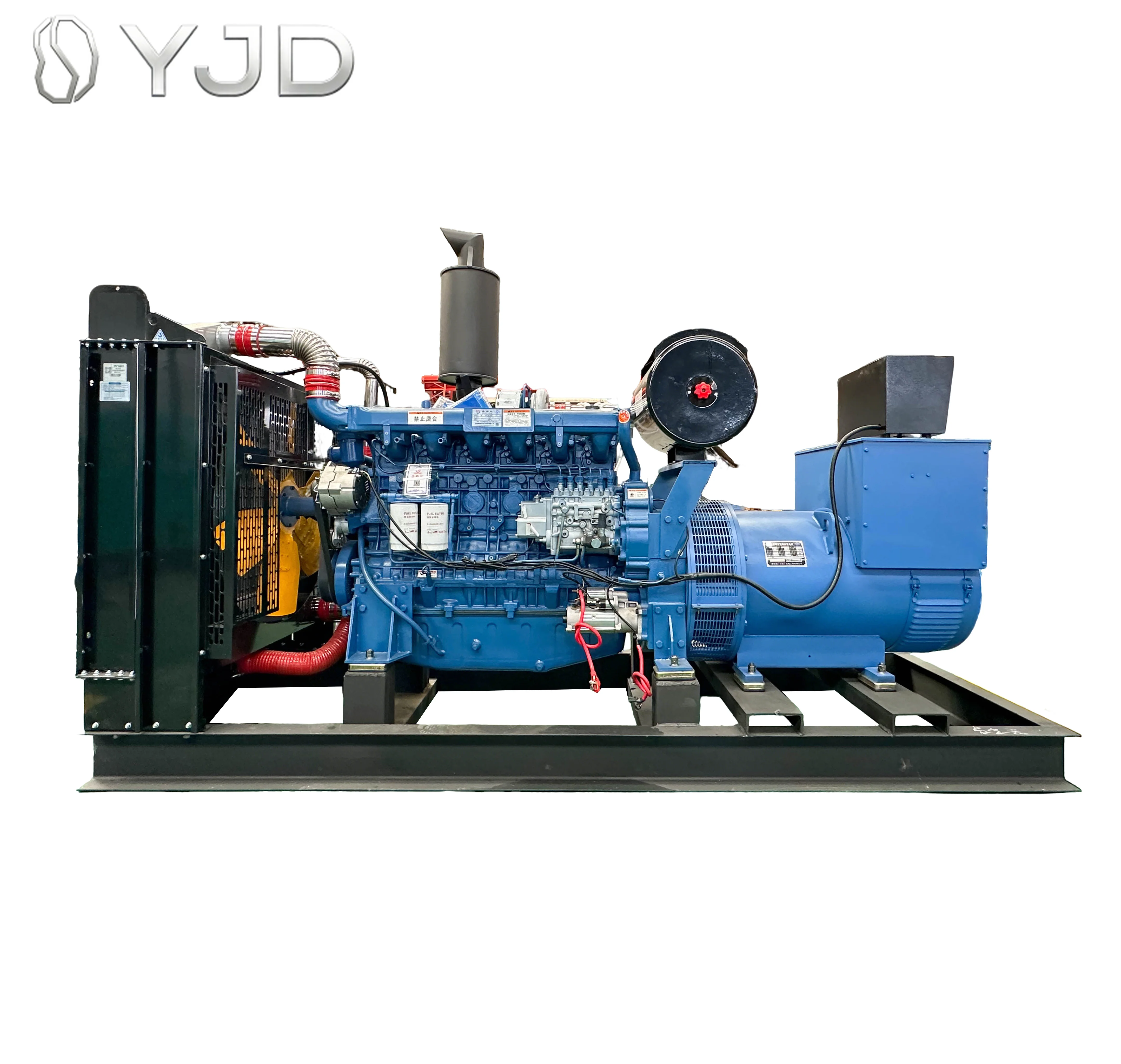 Wei-fang 400KW 500KVA AC Water-Cooled Diesel Generators with Brushless Alternator Silence Open Frame ATS Option Included