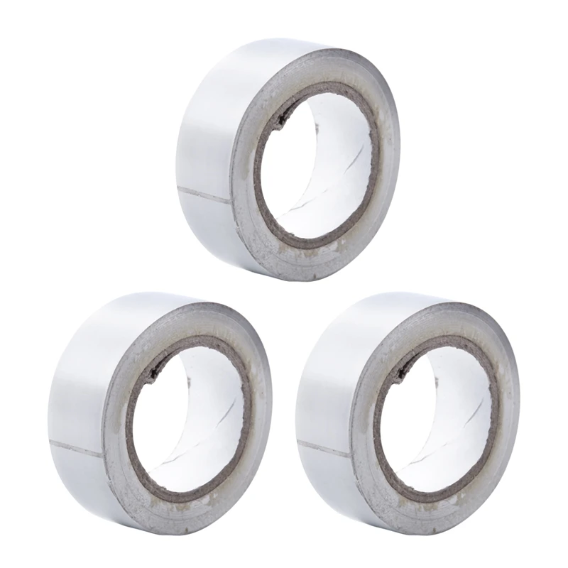 3Pcs 19Mmx10m Duct Waterproof Tape, White