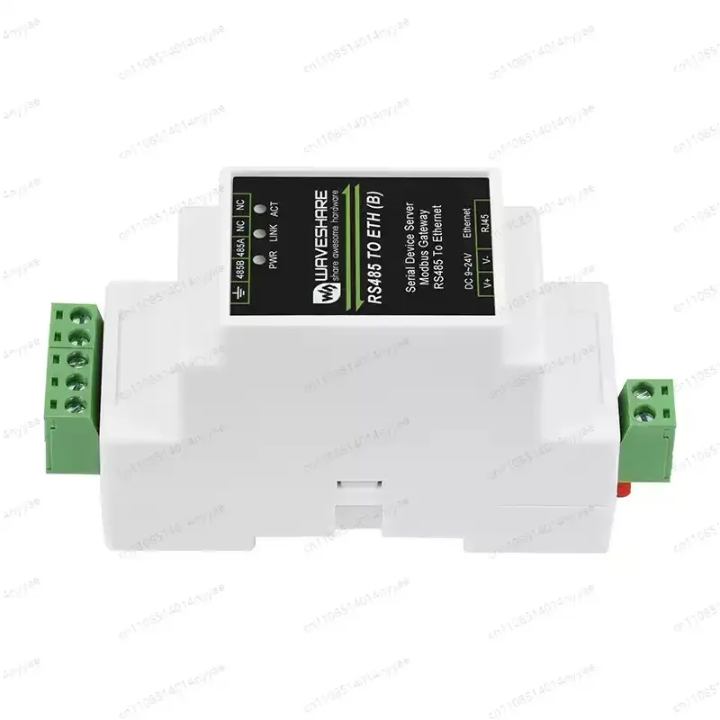 Industrial Modbus MQTT JSON serial server RS485 to RJ45 Ethernet TCP/IP to serial rail-mount support with POE function(optional)