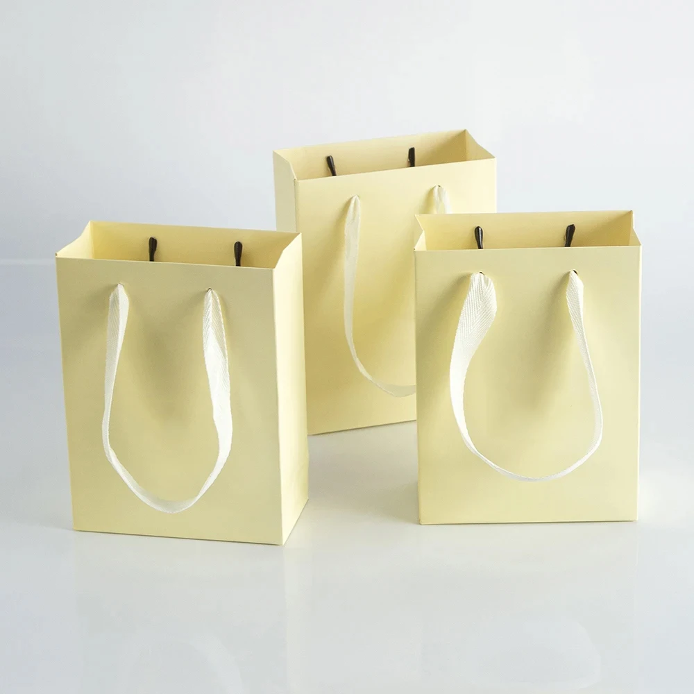 10 Stück Schmuck-Papiergriff-Tasche, 12 x 6 x 16 cm, 14 x 7 x 15 cm, Hochzeitsgeschenke, Geburtstagsfeier, Kosmetik, Parfüm, Einkaufen, Geschenkverpackung – Detail 6