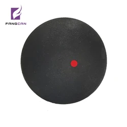 1PC Professional Rubber Squash Ball for Squash Racket Red Dot Blue Bot ball Yellow Dot Fast Speed for Beginner or Training