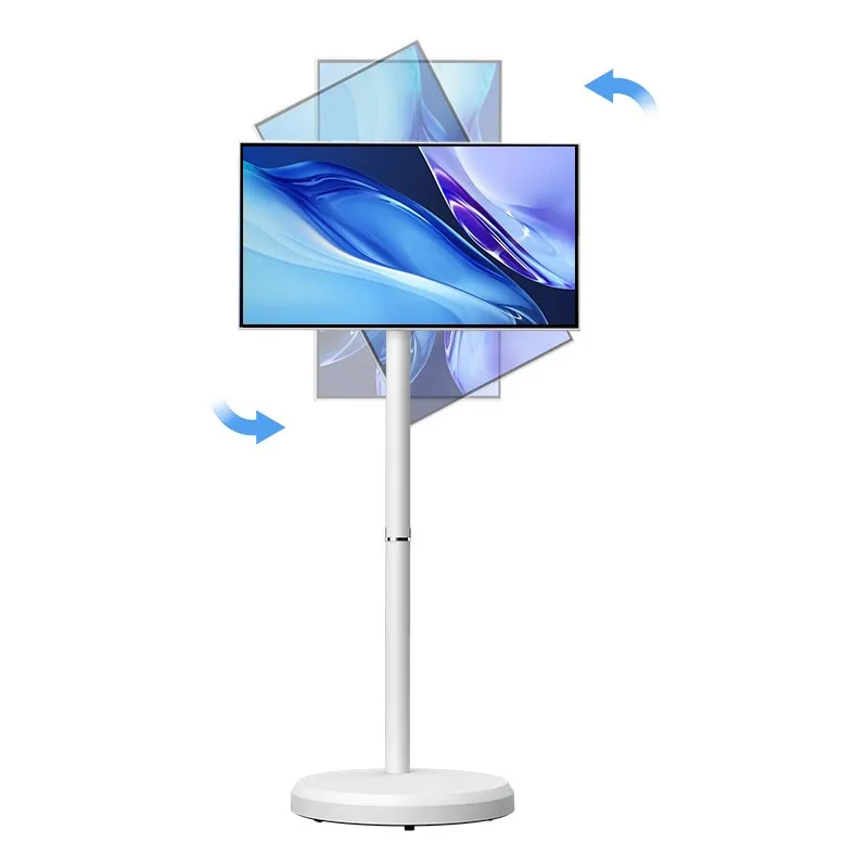 21.5 Inches Portable Smart Android TV Tablet LED Backlight White Cabinet In-Cell Touch Full HD 60Hz 1920x1080 USB Interface Wide