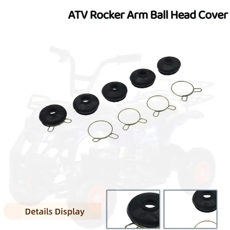 

Четырехколесный мужской квадроцикл, аксессуары для квадроциклов, улучшенный коромысло, шаровая головка, пылезащитный чехол, кожаное кольцо на рукаве, регулируемый чехол на шаровую головку