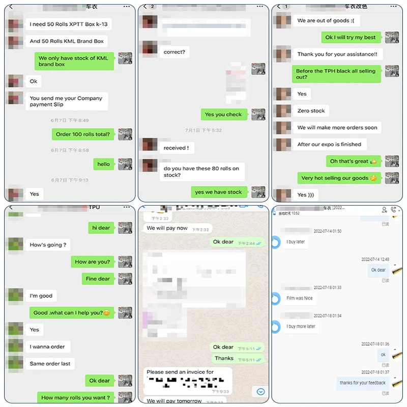 Hot Selling 7.5mil Super Gloss TPU Paint Protection Film Self-Adhesive PPF for Car Body Anti-Scratch