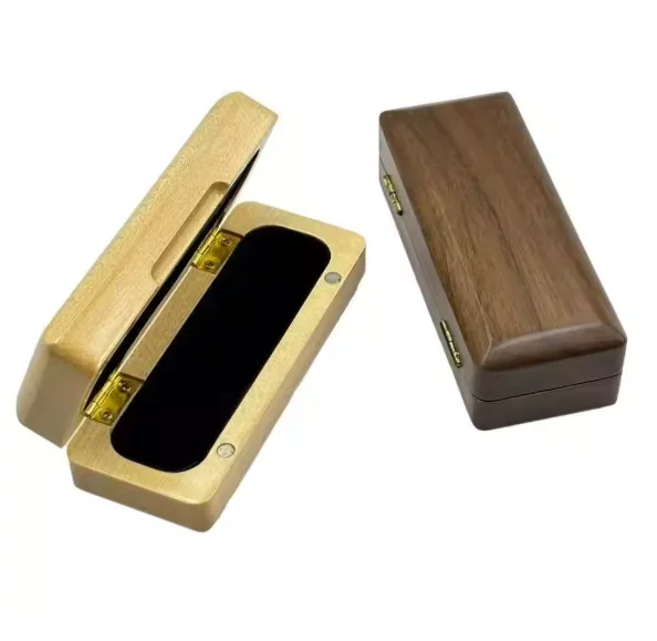 アルトebサックス-ソプラノbbクラリネット-マウスピース-サックスマウスピースボックス-メープルウッド製