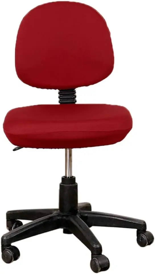 

Office Computer Chair Covers, Split Stretchable Seat Cover Universal Split Rotating Swivel Chair Slipcover Protector 2 Piece,