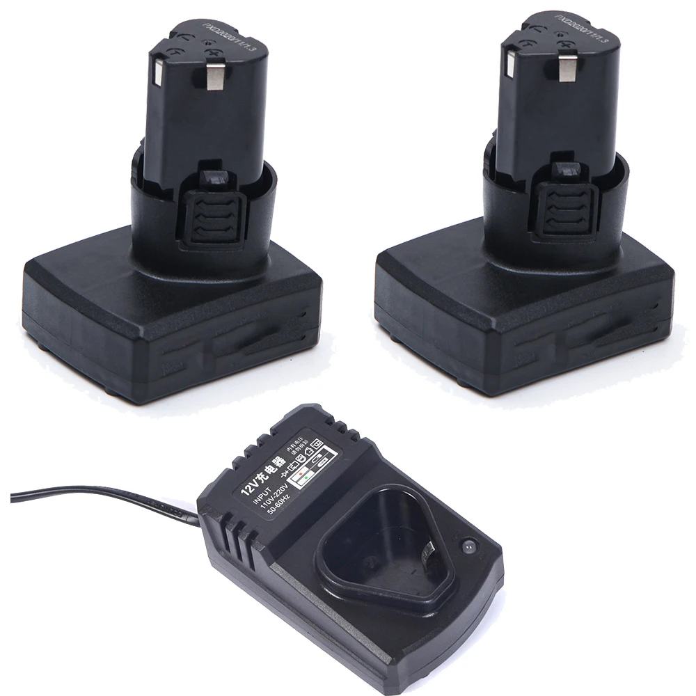 Imagem -02 - Bateria Recarregável de Íon de Lítio para Chave de Fenda sem Fio Pistola Elétrica Mini Rebarbadora Grande Capacidade 12v 5000mah