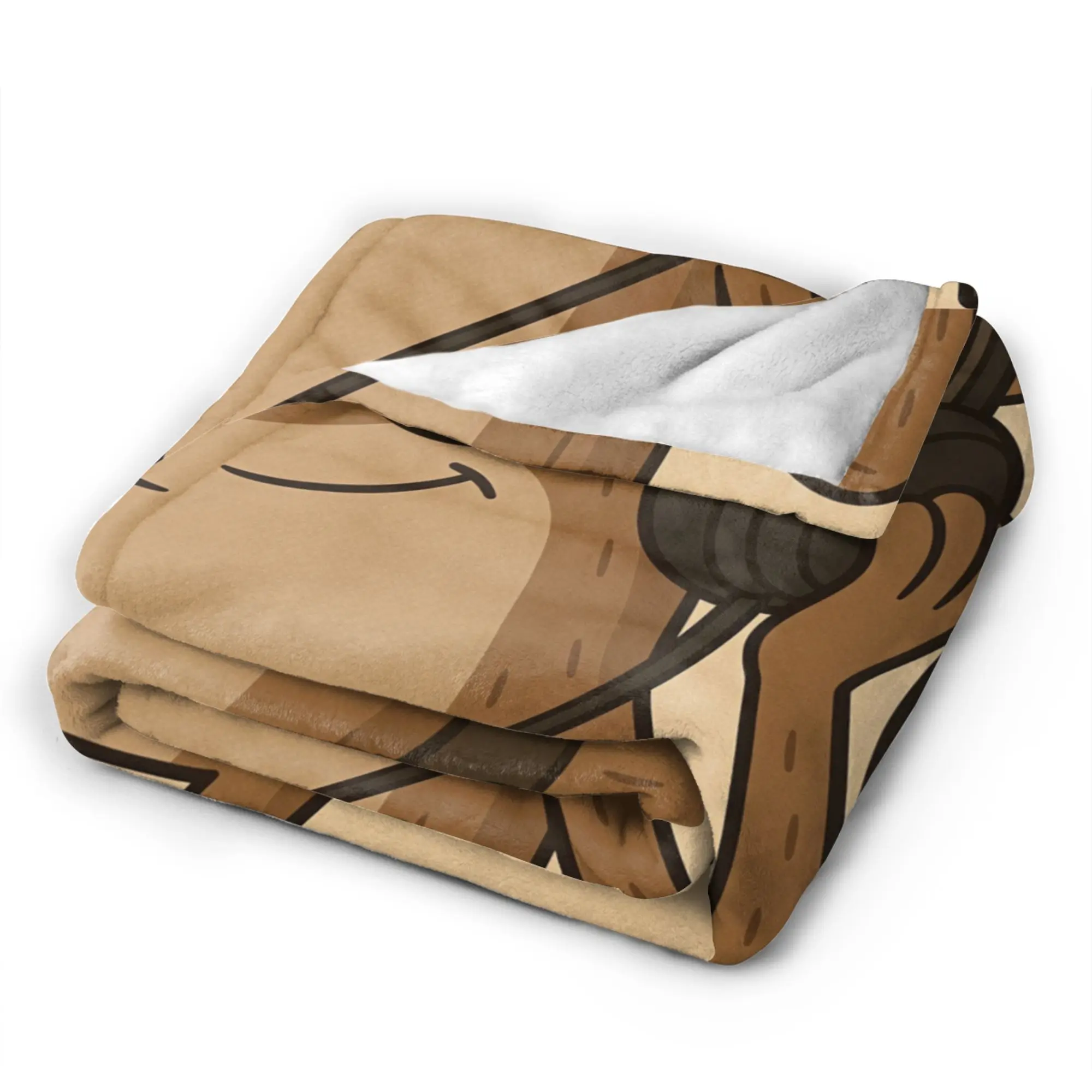 Mordecai Regular Show Cartoon Blanket Warm Soft  Throw Blanket Winter Decorative Home Decor Street Trend Bedspread