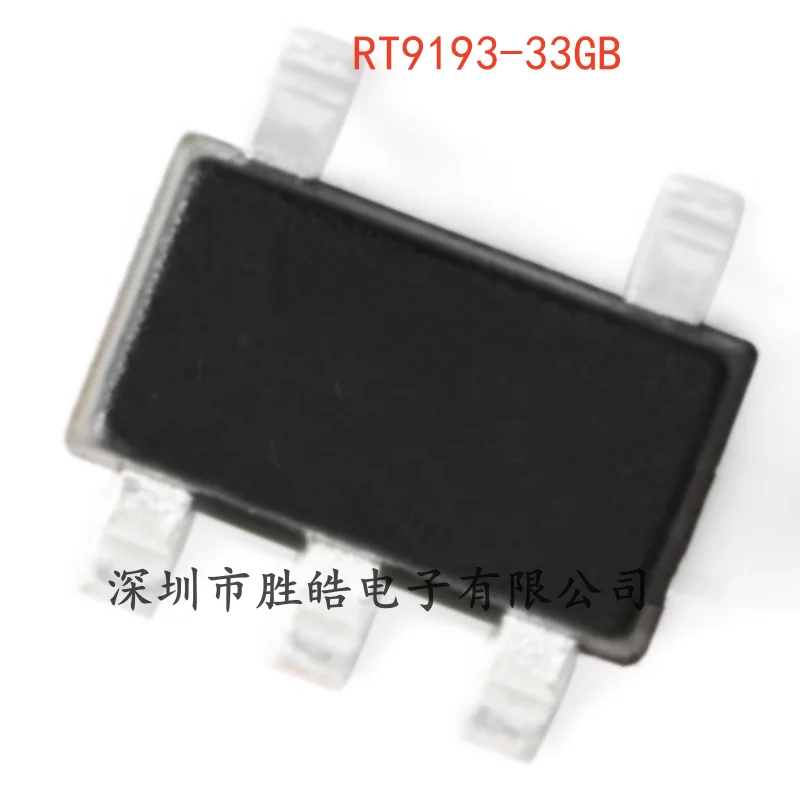 (20PCS)  NEW   RT9193-33GB   3.3V/0.3A Output   Regulator LDO Chip     SOT23-5    RT9193-33GB   Integrated Circuit