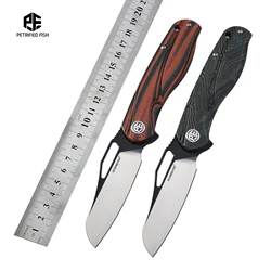 Petrified Fish PF979 Folding Knife D2 Steel Knife for man G10 Handle Outdoor Camping Hunting edc Hand Tools Pocketknives