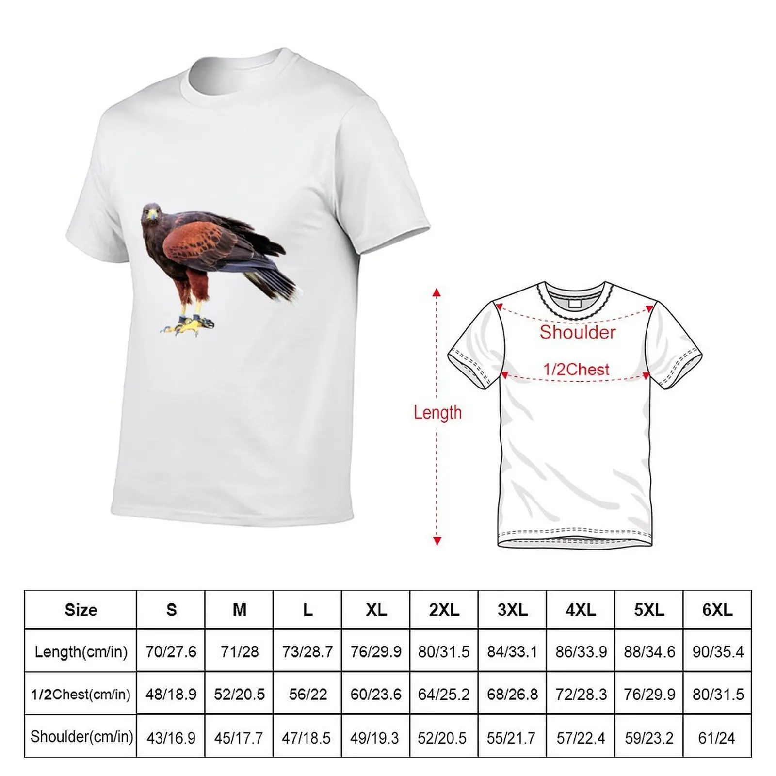 Harris Hawk T-Shirt g man t shirts for men t shirts with prints T-Shirt