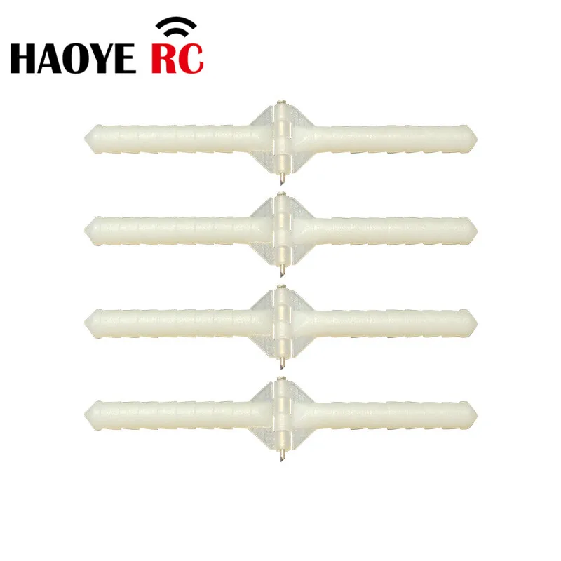 Haoye 20 pcs Plastic Needle  Round Hinges Stick Pivot Stitch Pinned  For RC Electric Airplanes Parts Foam Model Replacement