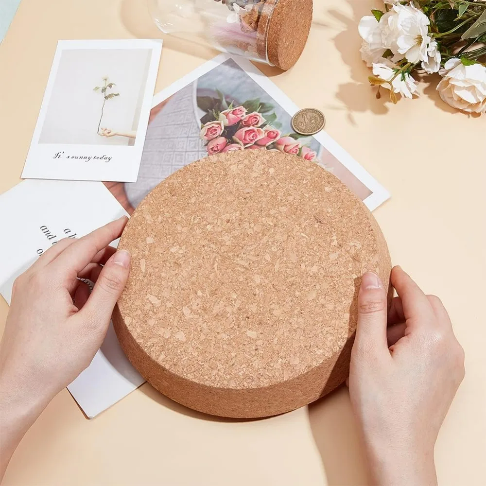 سدادات الفلين الكبيرة أغطية الزجاجات الخشبية 7.1 ~ 7.9 بوصة سدادات الفلين مدبب أغطية جرة التعليب الخشبية المقابس المدببة زجاجة النبيذ