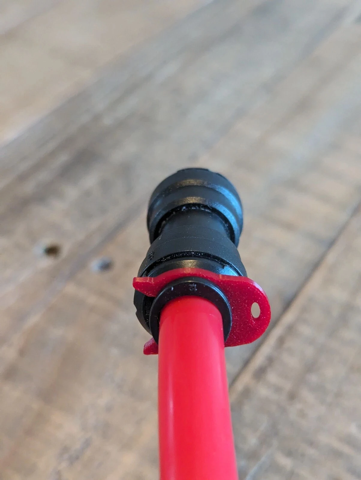 10 قطعة 12 مللي متر الأحمر قفل كوليت كليب لجون ضيف JG دفع صالح المياه صالح كامب قافلة متنقل اكسسوارات قفل كوليت كليب #5