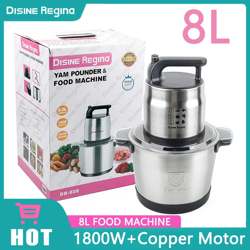 

8L stainless steel meat grinder 8LMeat Grinder 8Lfufu machine