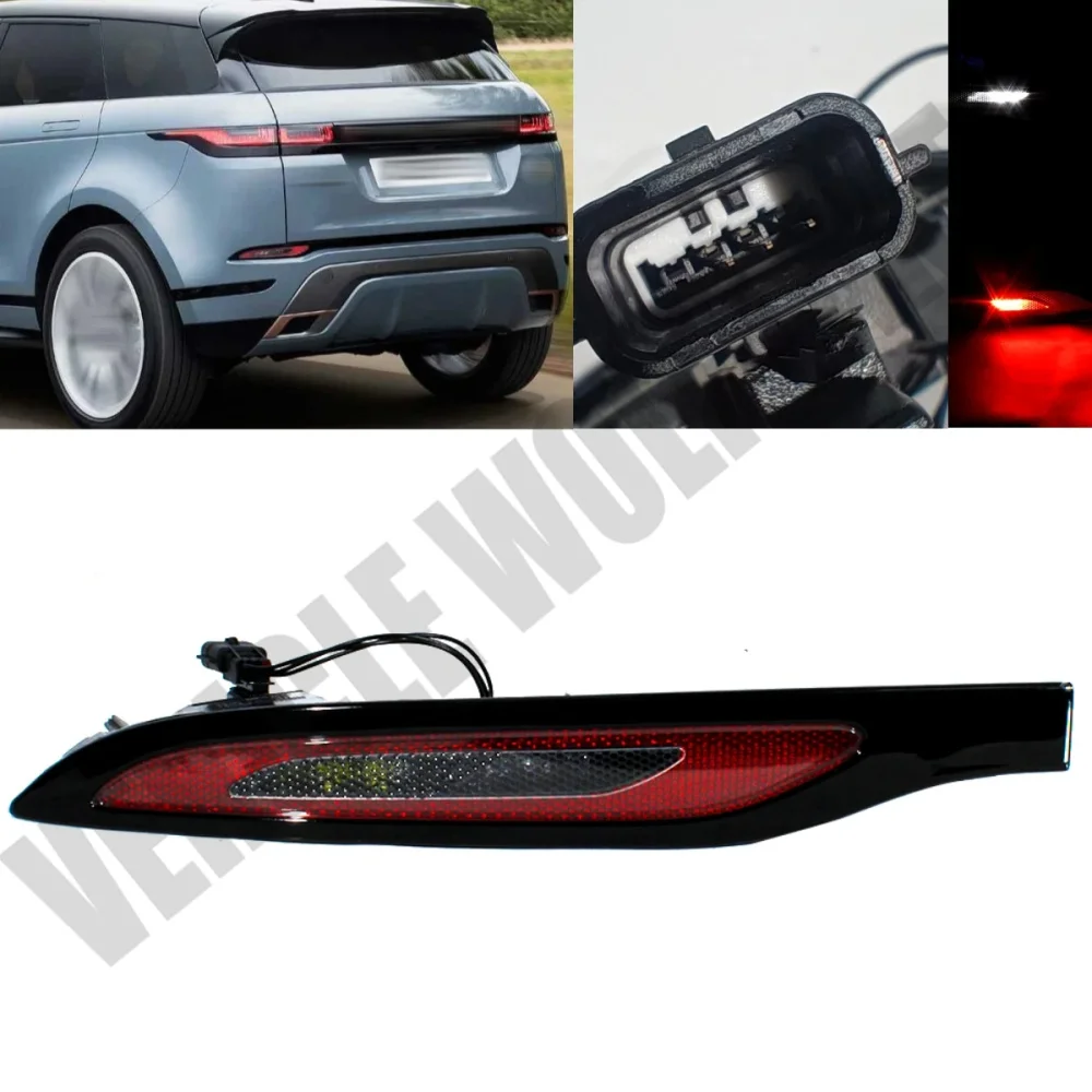 

LED Left Side Rear Bumper Reflector Light Lamp For Land rover Range Rover Evoque L551 2019 2020 2021 2022 2023 LR136974