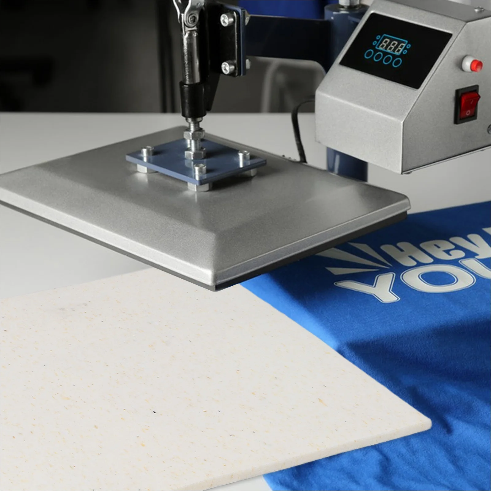 

Sponge Mat of Hot Painting Machine Heat Cushion Press Pad Fabric Resistant Pads Insulation