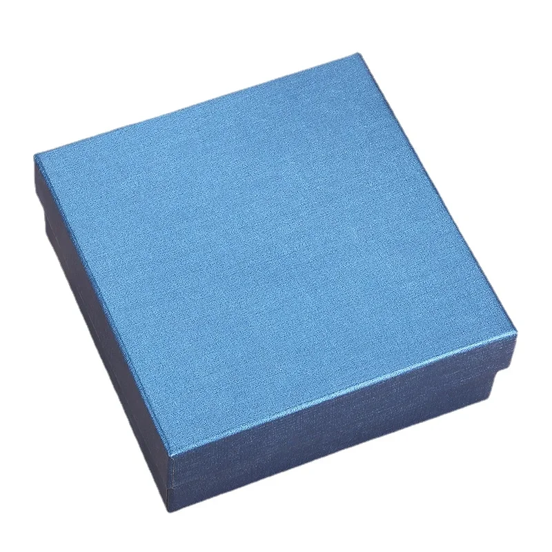 10pcs Multisize Royal Blue Paper Gift Box Jewelry Necklace Bracelets Earring Gift Packaging Boxes Handmade Jewelry Display Boxes