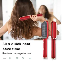 New Dual-Purpose Heated Straightening And Curling Comb With Negative Ions That Won’T Damage Your Hair Hair Straightenercomb 5