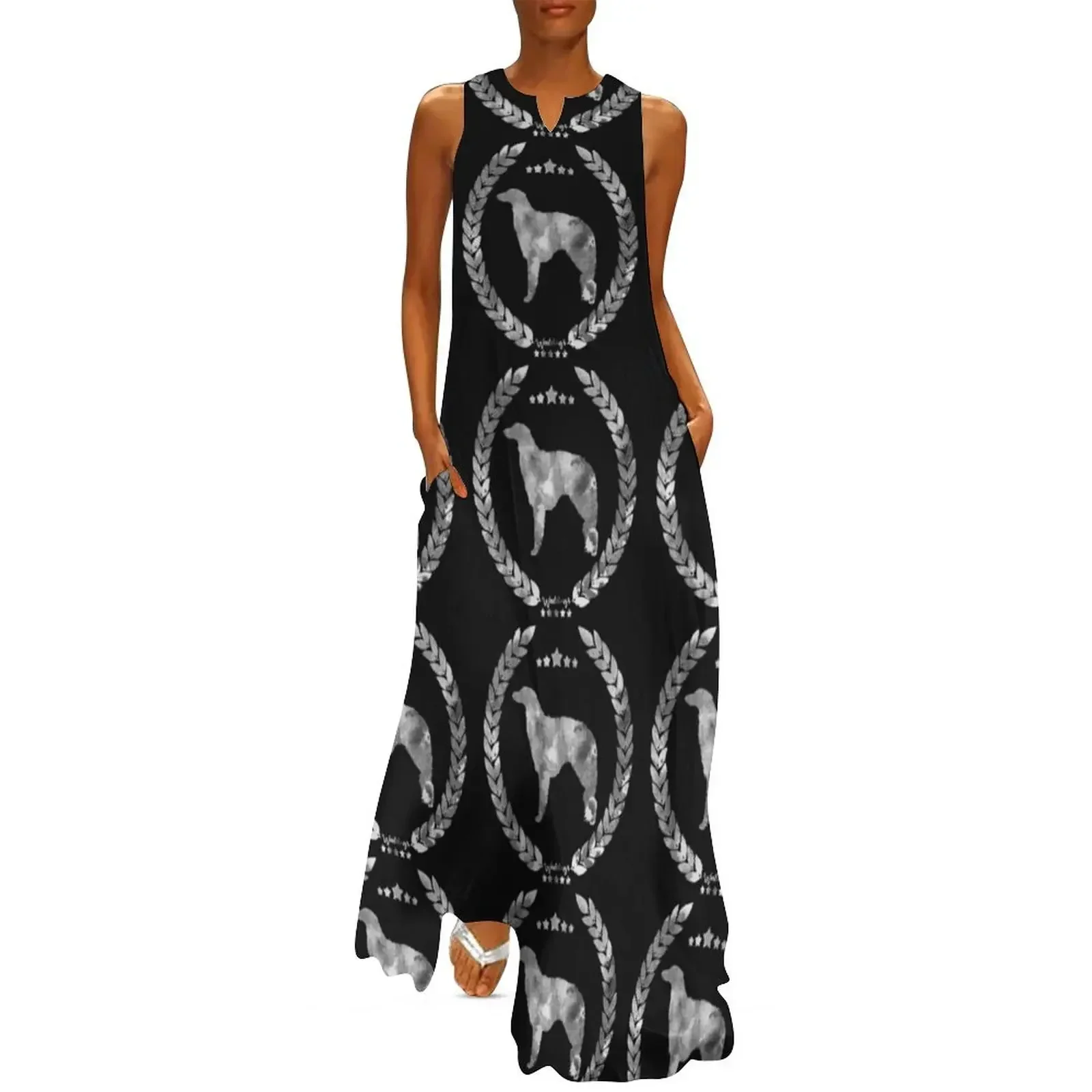 

Borzoi Camo Long Dress Dress woman Dresses for wedding party Dress women party dresses women