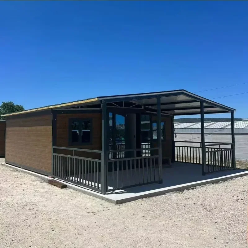 

Foldable House Container Modular House Prefabricated Office Meeting Room Dormitory Expandable Container House