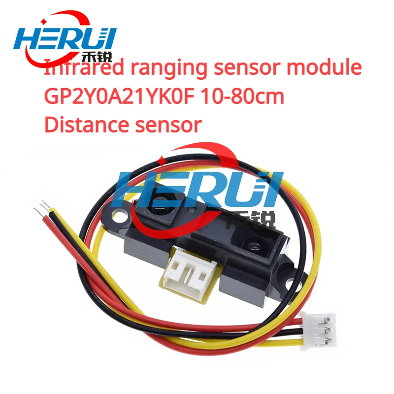 

Infrared ranging sensor module GP2Y0A21YK0F 10-80cm Distance sensor