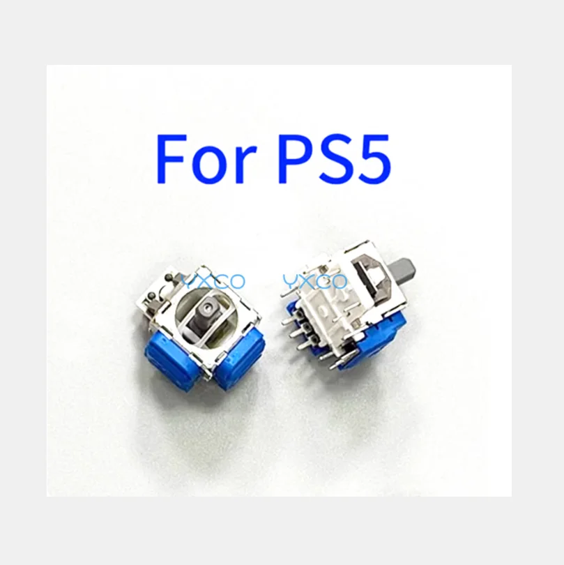 2PCS/LOT PS4 controller Silver TMR Hall joystick, magnetic resistance joystick, XBOX TMR electromagnetic joystick, PS5 joystick
