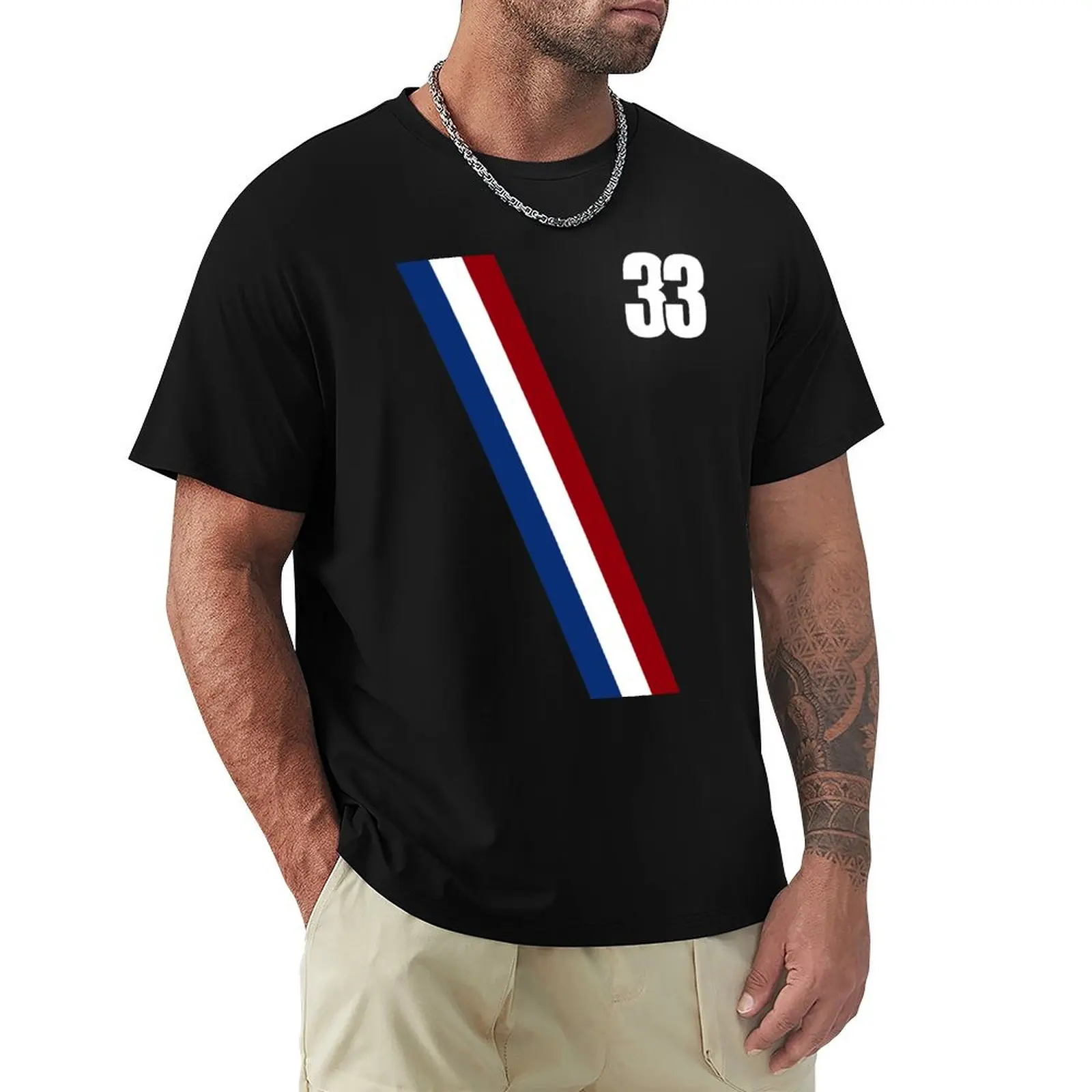 

Max Verstappen 33 T-Shirt oversized korean fashion summer top fitted t shirts for men