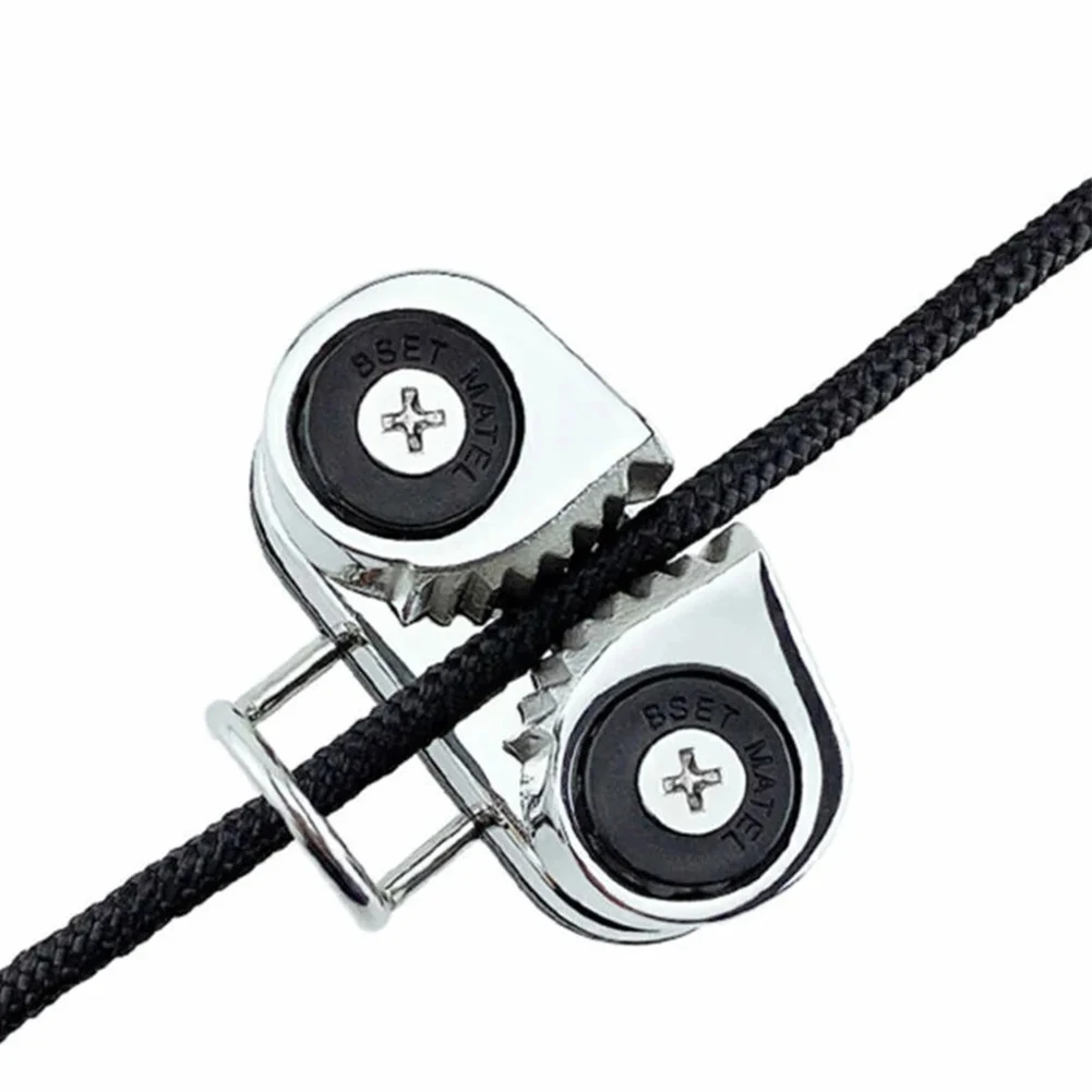 Cam Cleat Progressive Cam Tooth Design Pilates Equipment Fast Entry Rope Wire Sailboat Hardware For Rope Diameter 3-15MM