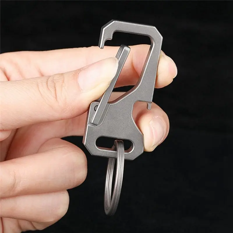 Fashion Waist Hanging Keychain Outdoor Tool EDC Car Keychain Multifunctional Car Key Ring Anti-Lost Keychain