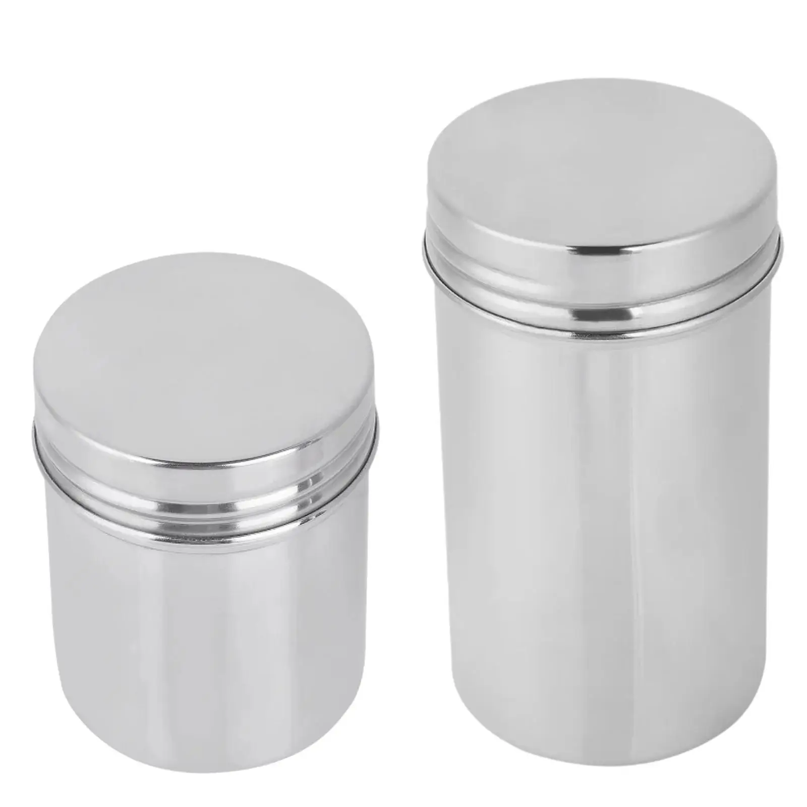 Coffee Canister Airtight Lid Dried Fruit Jar Stainless Steel Kitchen Canister for Spice Loose Leaf Tea Cookie Cereal Flour