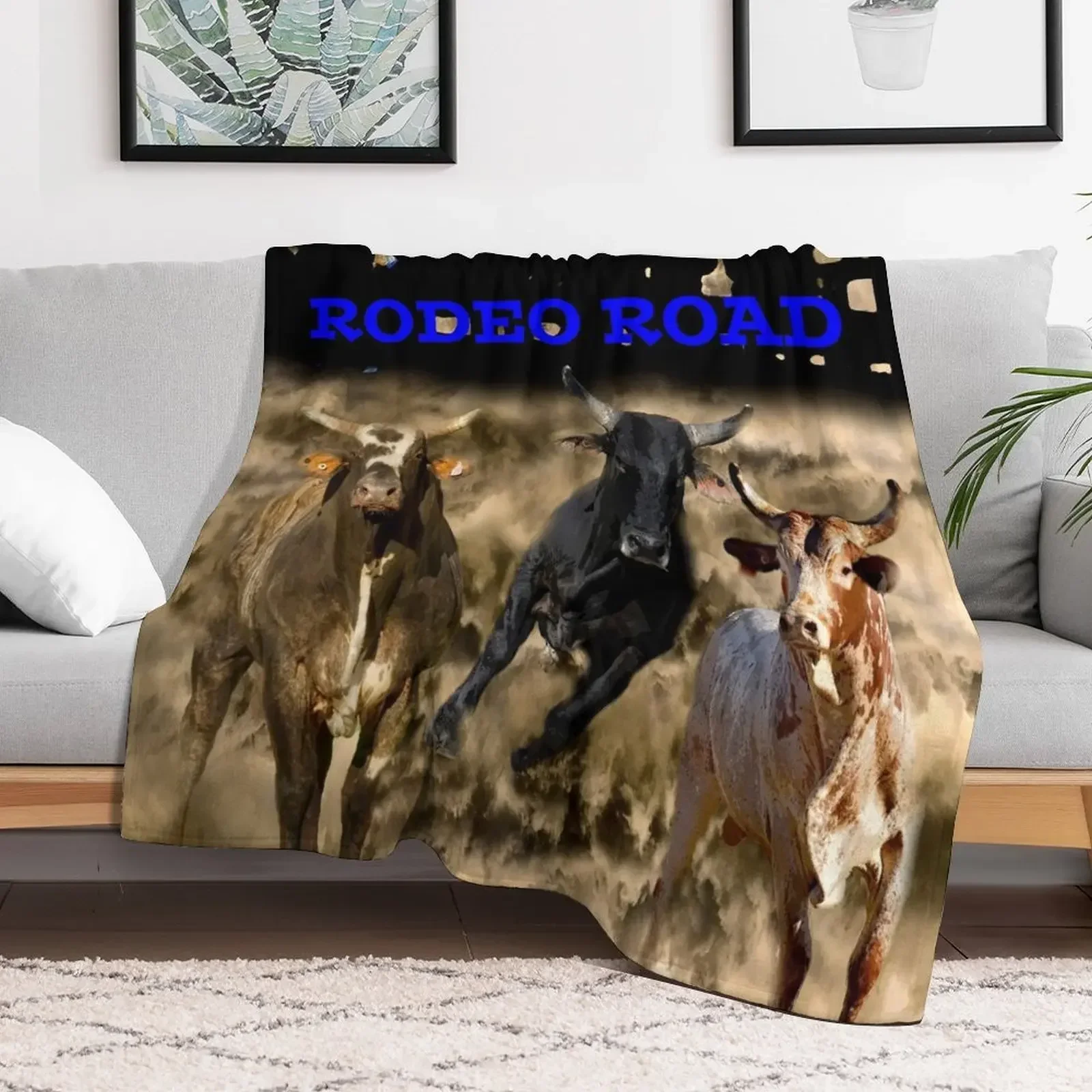 

BULL RIDERS. RODEO QUOTES, RODEO Throw Blanket Vintage Soft Beds Furry Blankets Large Flannel Thermal Kid'S Blankets