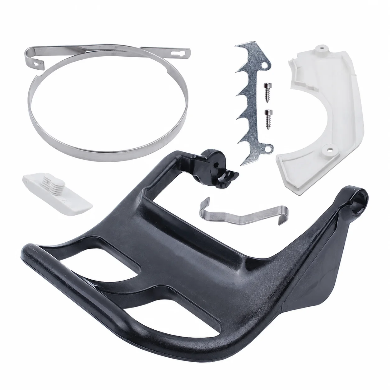 Chain Brake Cover Brake Band Bumper Spike Parts Kit For Stihl MS250 MS230 MS210 023 025 021 Replaces 1123 792 9100 1123 160 5400