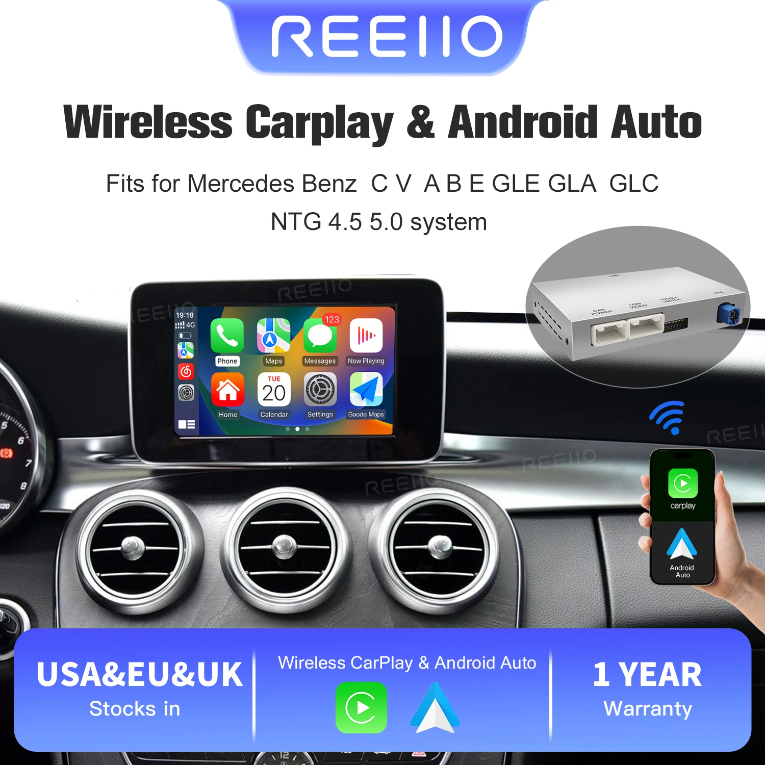 For Mercedes Benz A…