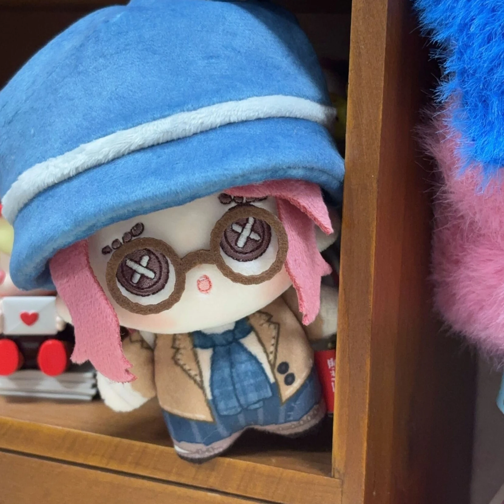 Identity V Blind Girl, Blind Girl Helena 10cm Cotton Doll, Fifth Personality Series, Cute and Detachable Surrounding Hats view 5