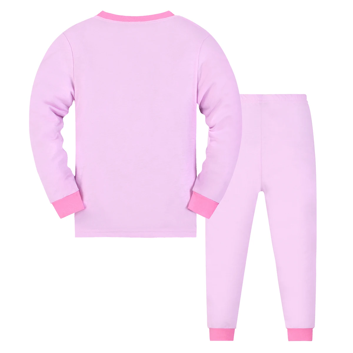 Halloween glow Little Girl Pajamas Sets Skeleton Pumpkin Cotton Kids Sleepwear 2-9 Years