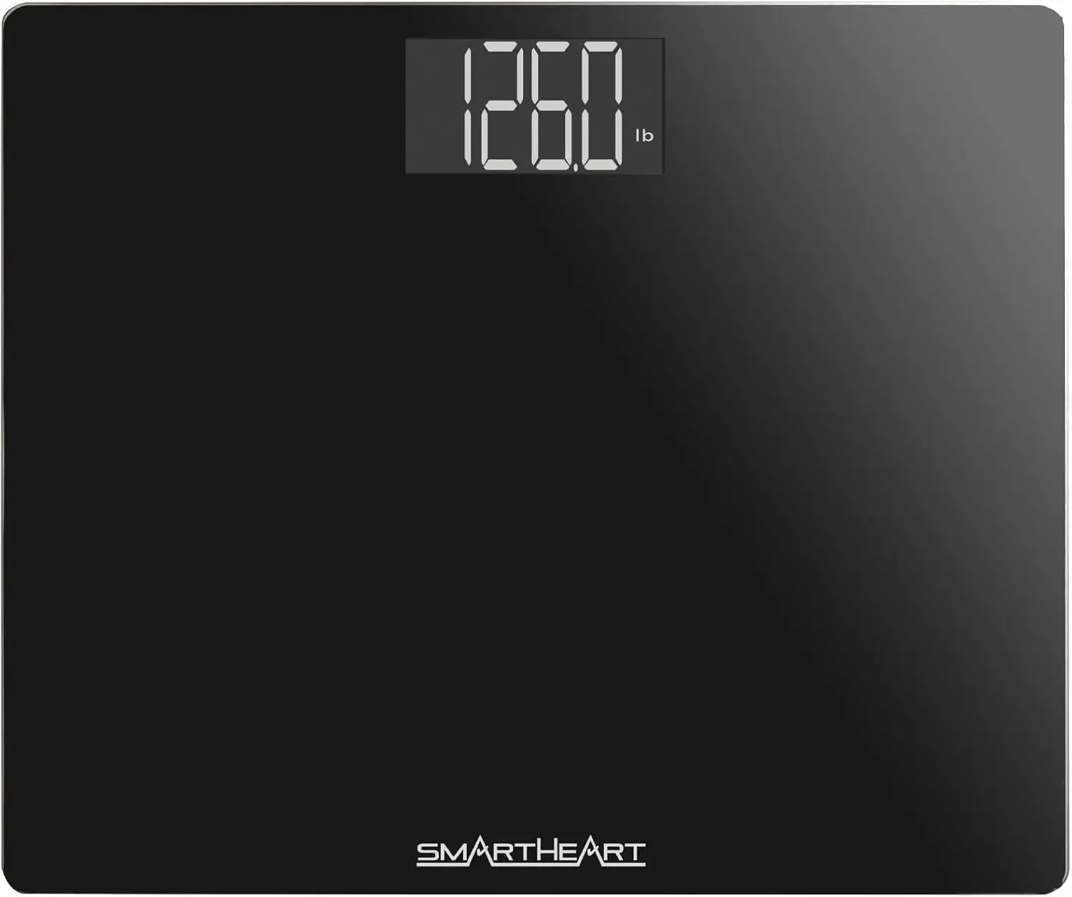 

Digital Floor Scale 551 lbs Capacity, 15x13 inch Platform, Auto-On, Large Display