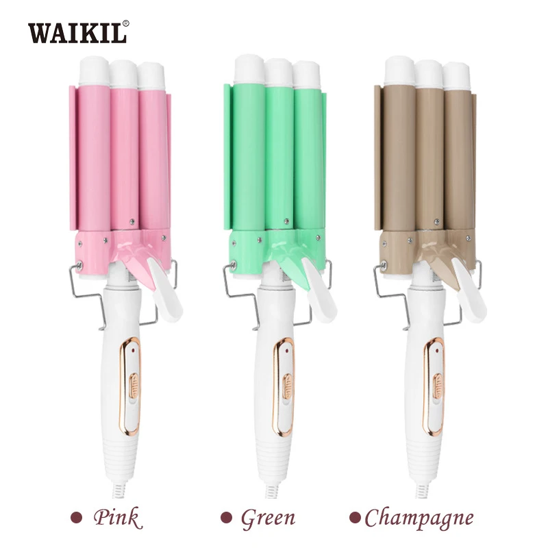 WAIKIL Professional Multi functional Women's Curler 3-in-1 Home Lazy Curler EU Plug Professional Curler Hair Styling Tool