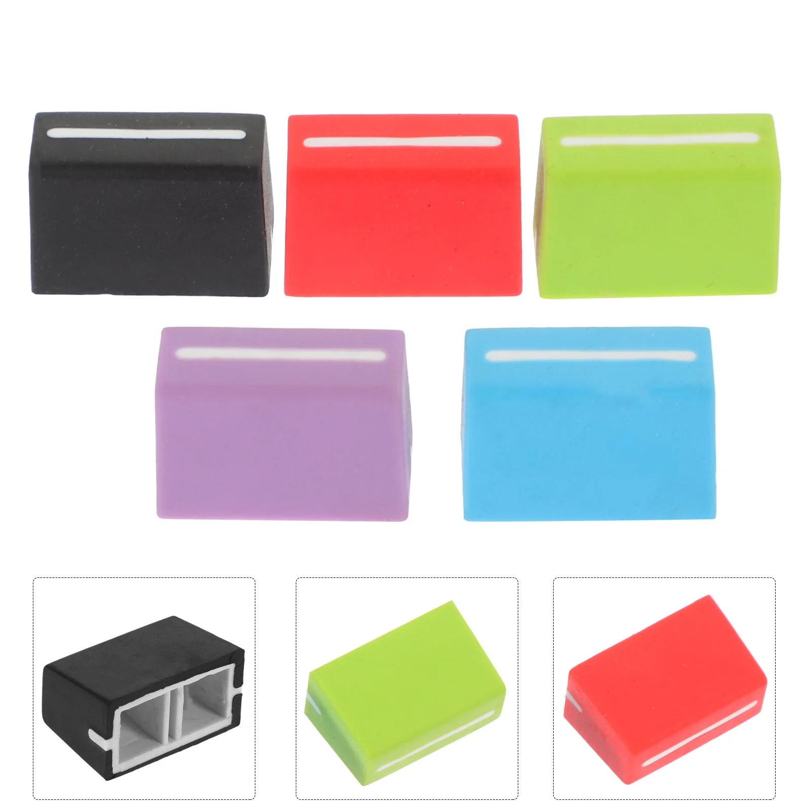 

Dj Accessories Equipment Mixer Slider Caps Replacement Thumb Universal Knob Flat Metal