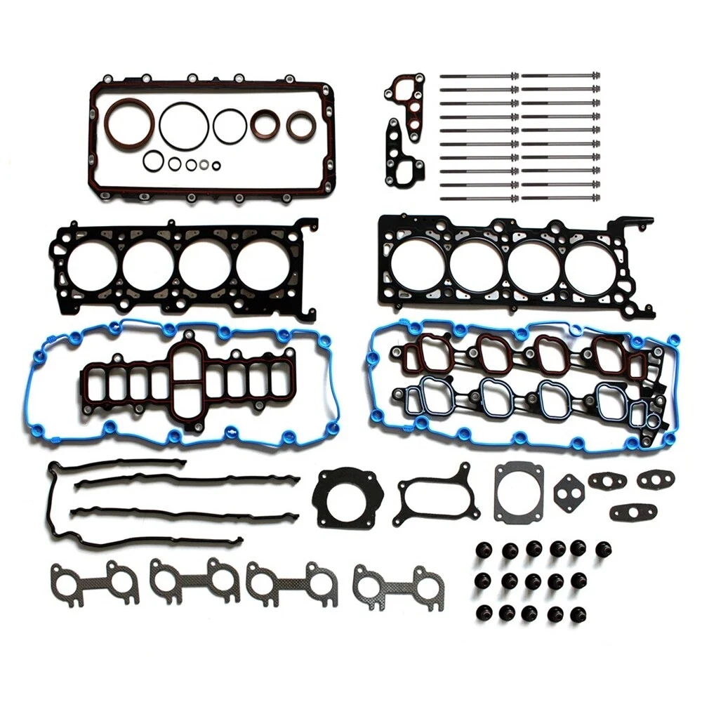 Engine Part Full gasket Set Head Bolts Fit 5.4 L V8 GAS For 99-04 Ford F150 F350 Expedition Excursion E150 E250 5.4L HS9790PT-15