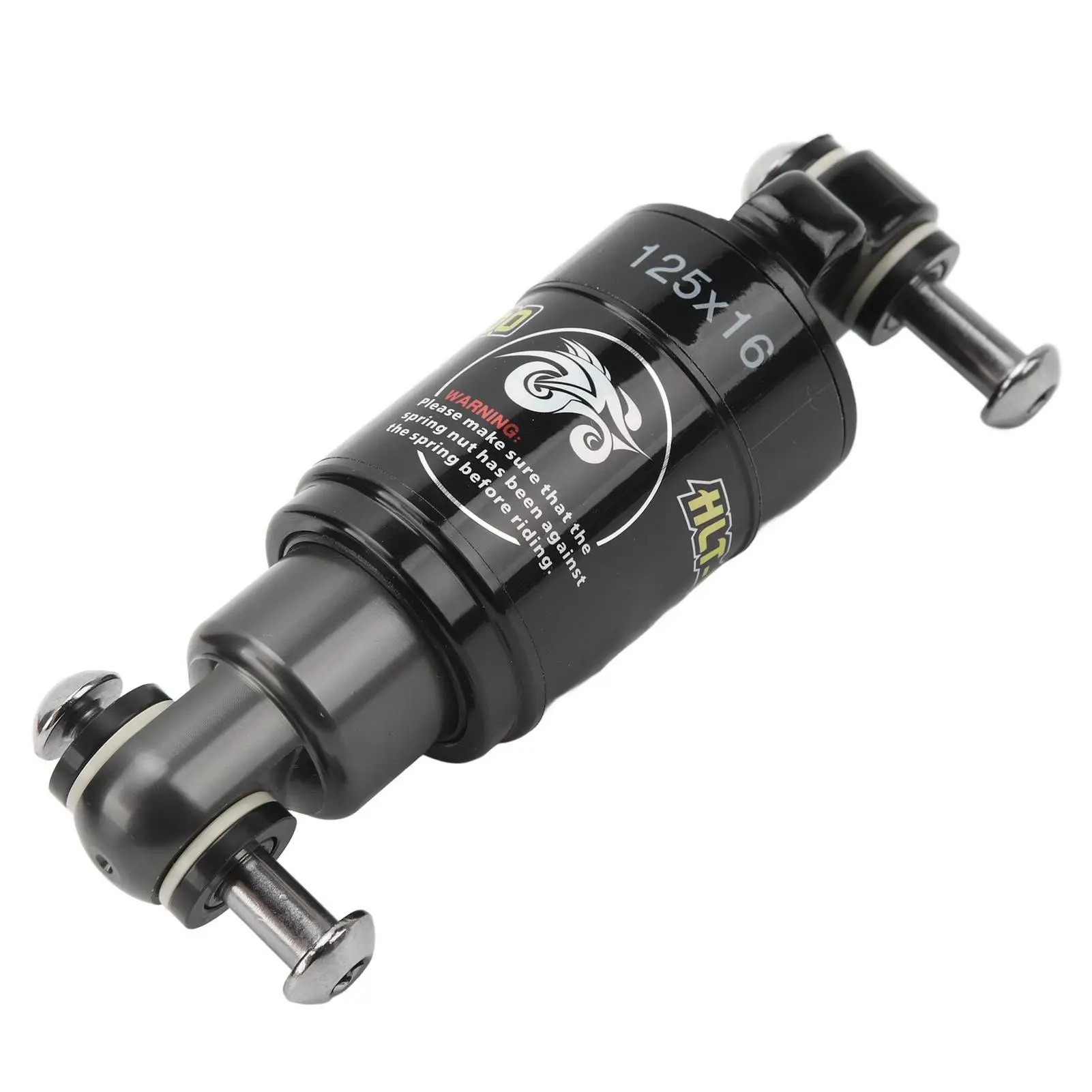 125mm Rear Shock Absorber for Enhanced Riding Comfort & Impact Reduction - Ideal for outdoor Cycling