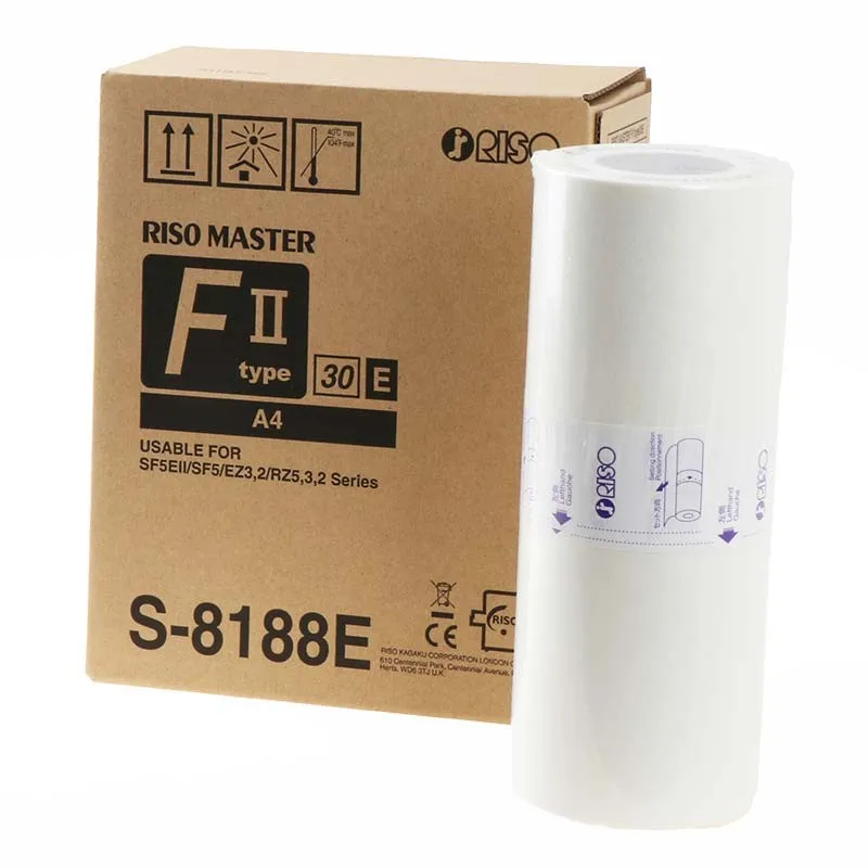 Riso S8188E/S4250E/S6977E/S7611 Pack of 2 original rolls S8188E tintasycartuchos.com